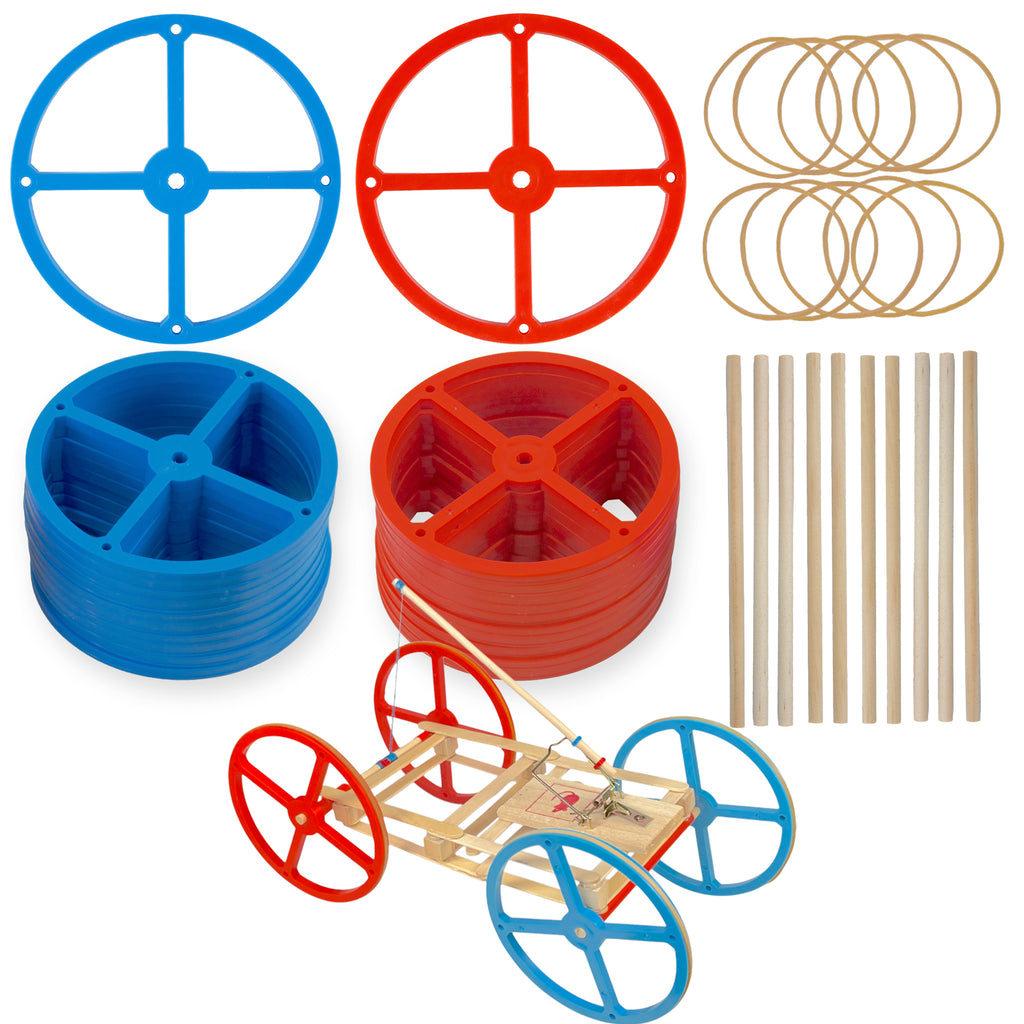 Large Plastic Toy Project Wheels and Axles, for Mousetrap Car and ...