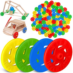 Plastic Project Wheels (100 Pack)